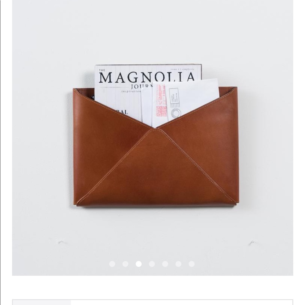 Magnolia Home Joanna Gaines Leather Wall Pocket